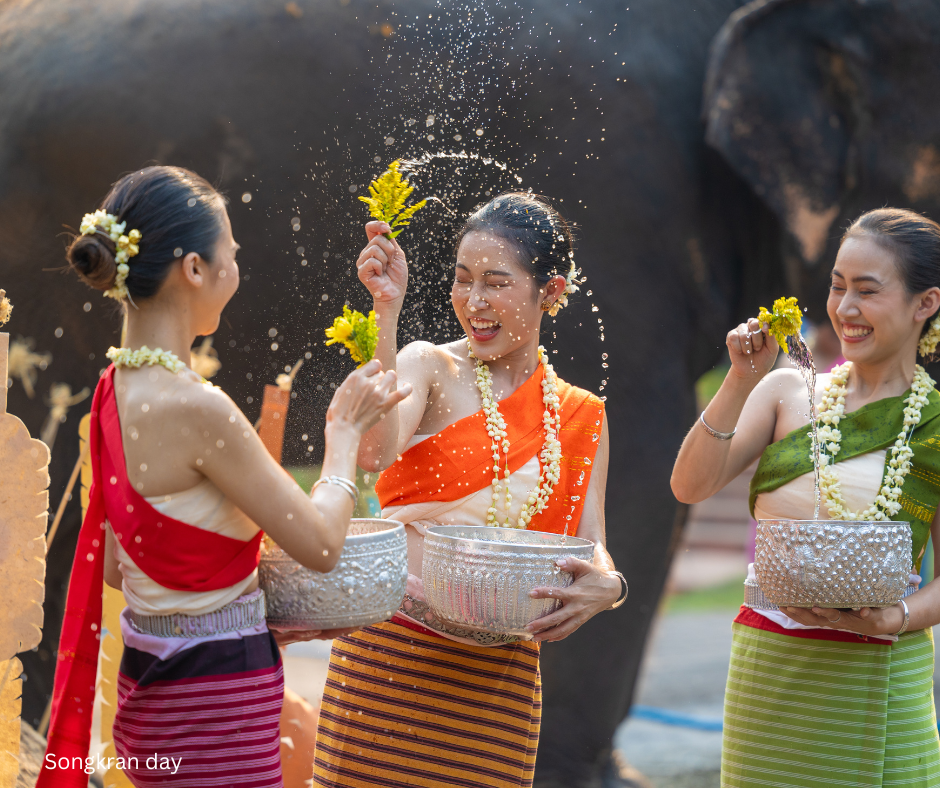 Songkran day, Thailand